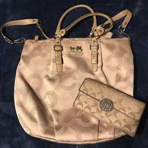 Coach Satchel & Wallet